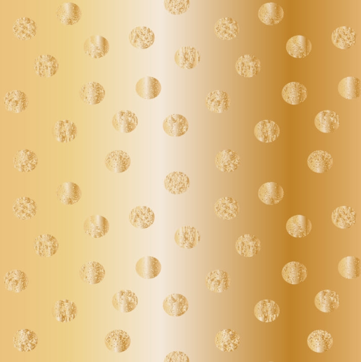 Gold Foil Dots Gold