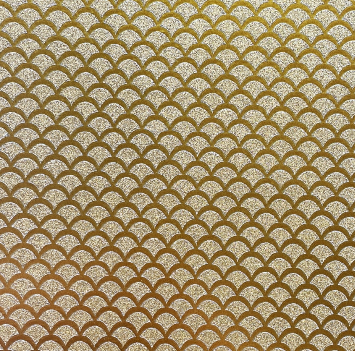 Gold Shed Glitter Paper