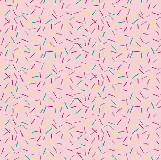 Confetti on Pink