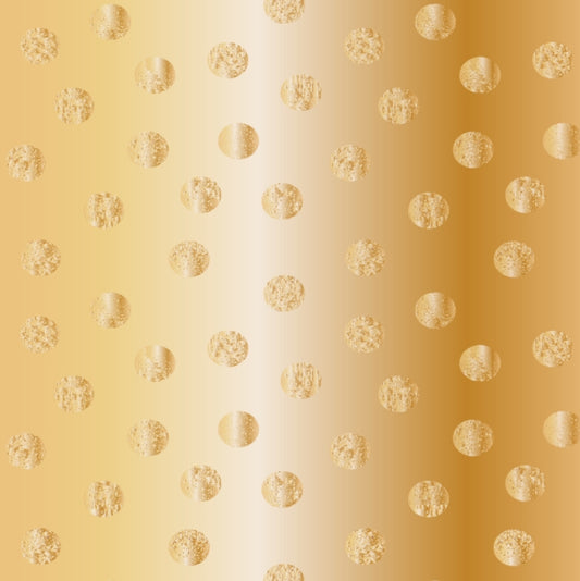 Gold Foil Dots Gold